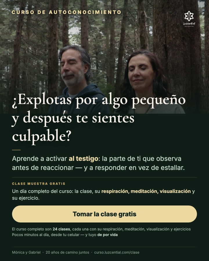 Anuncio: explotas por algo pequeño y después te sientes culpable