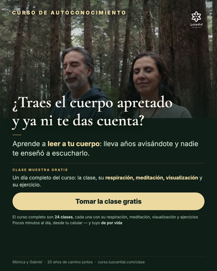 Anuncio: traes el cuerpo apretado y ya ni te das cuenta